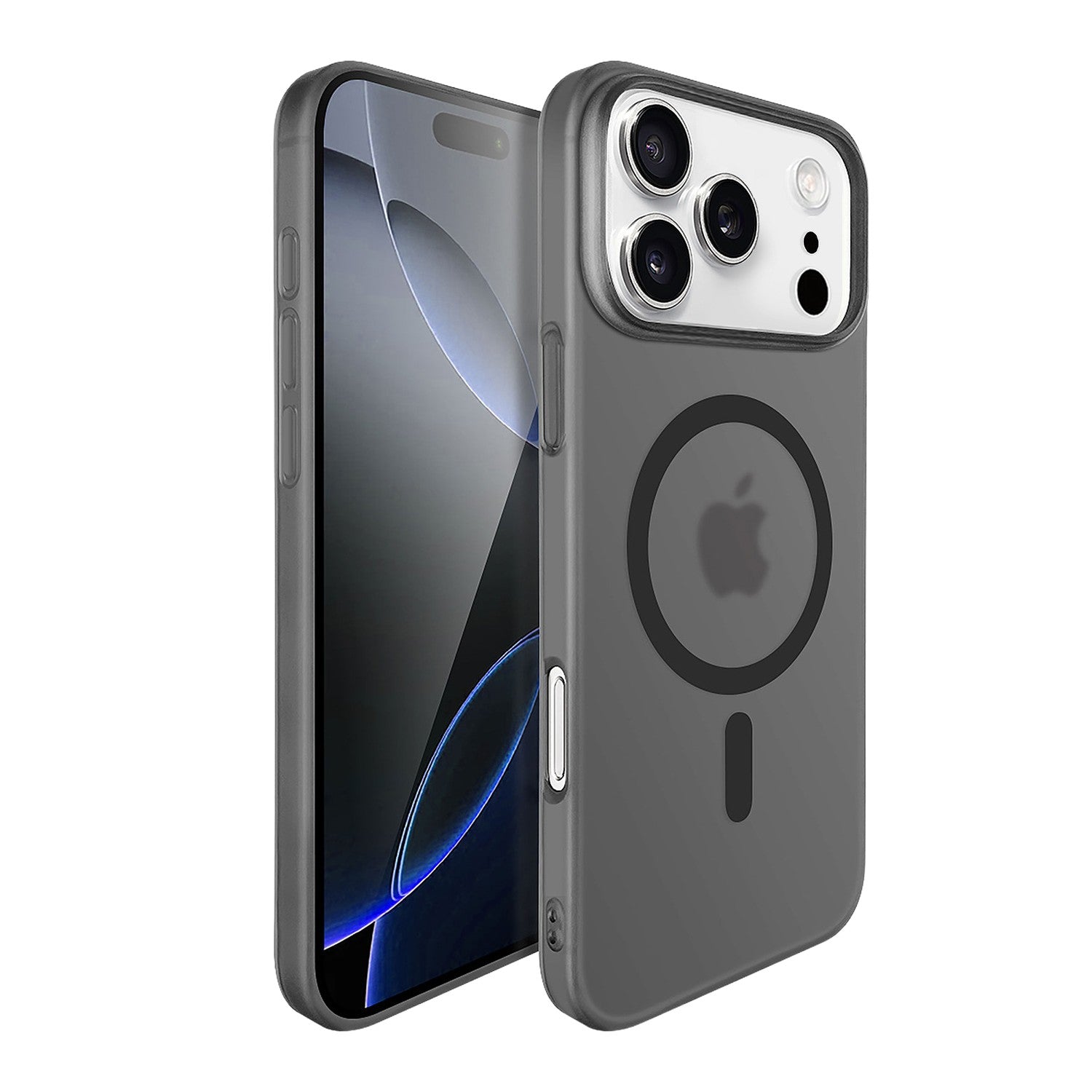 Husa de Protectie compatibila Apple iPhone 17 Pro, Flippy, Magnetica Ultra-subtire, Anti-alunecare, Protectie PC, Rezistenta la Zgirieturi, Negru