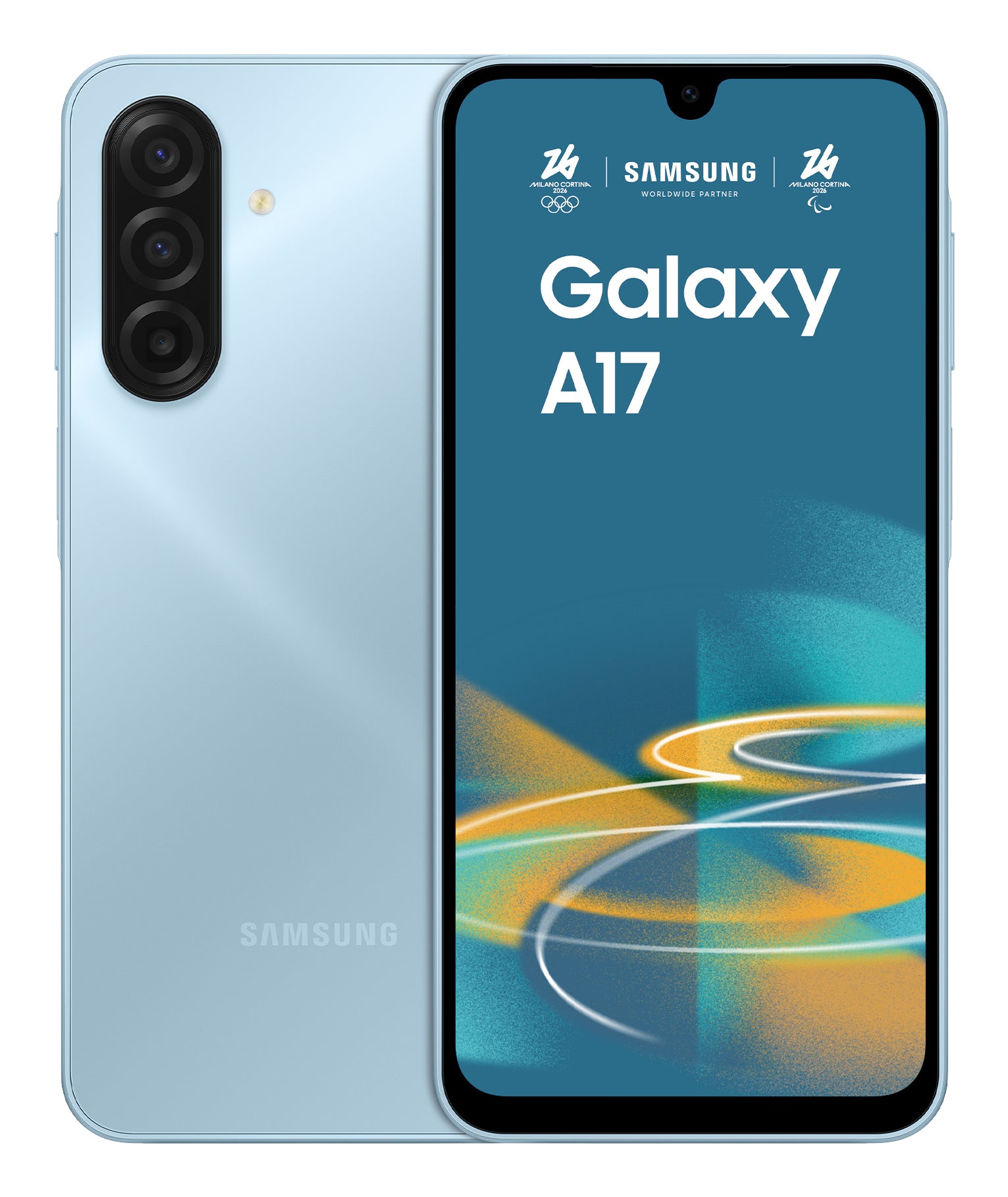 Smartphone Galaxy A17 256GB 8GB RAM Dual SIM Light Blue "SM-A175FLBEEUE"
