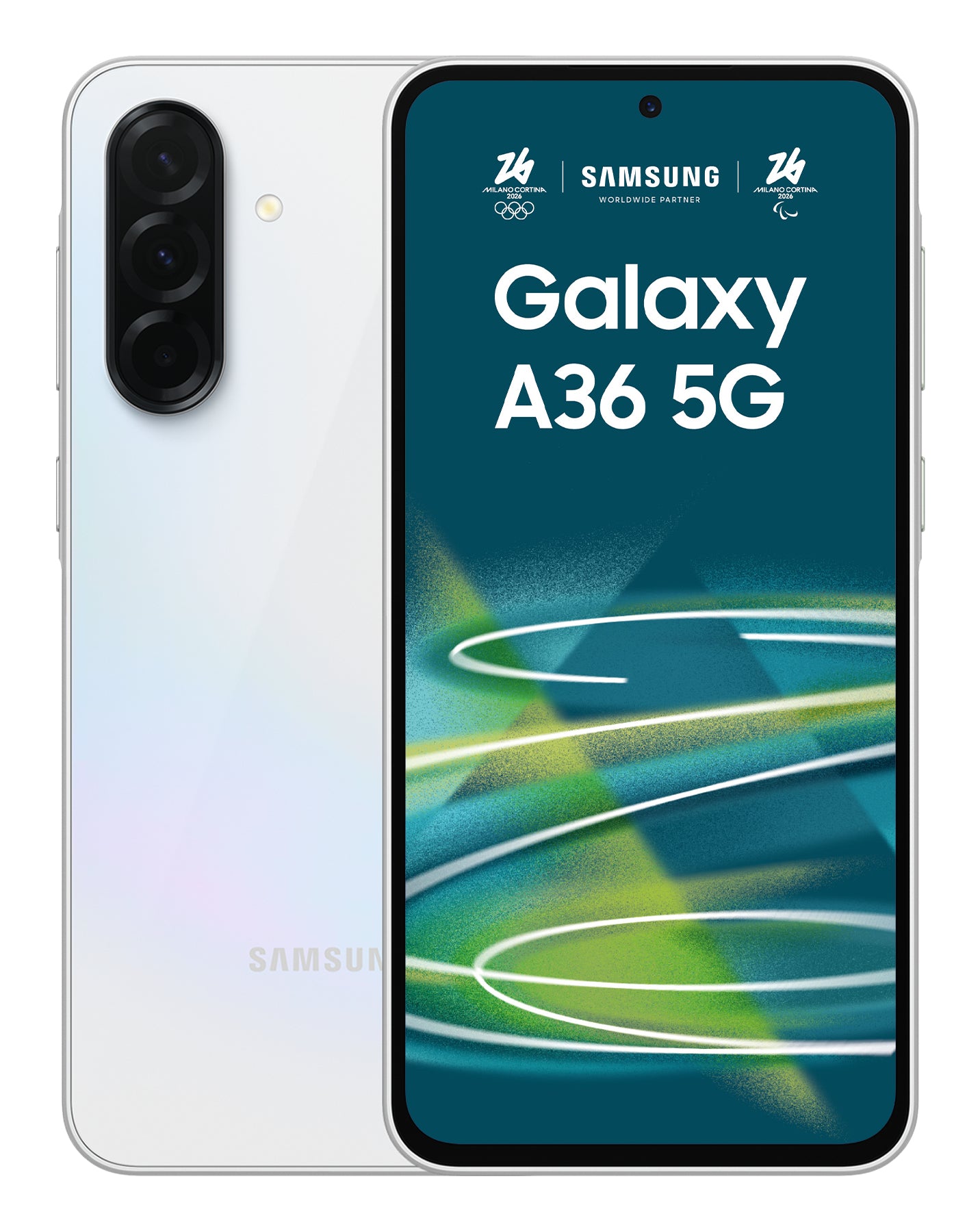 Smartphone Galaxy A36 128GB 6GB RAM 5G Dual SIM White "SM-A366BZABEUE"