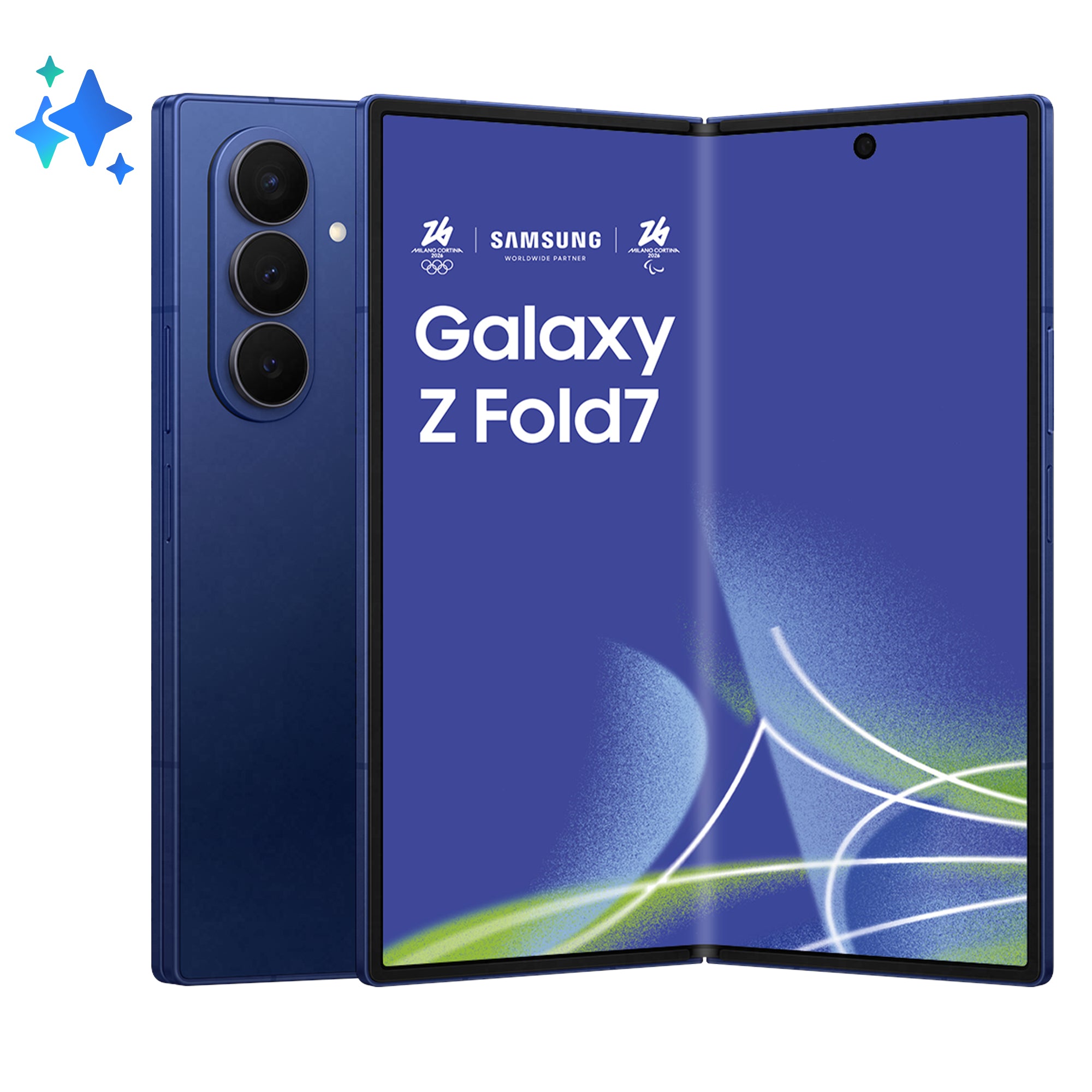 Smartphone Galaxy Z Fold7 256GB 12GB RAM 5G Dual SIM Blue Shadow "SM-F966BDBBEUE"