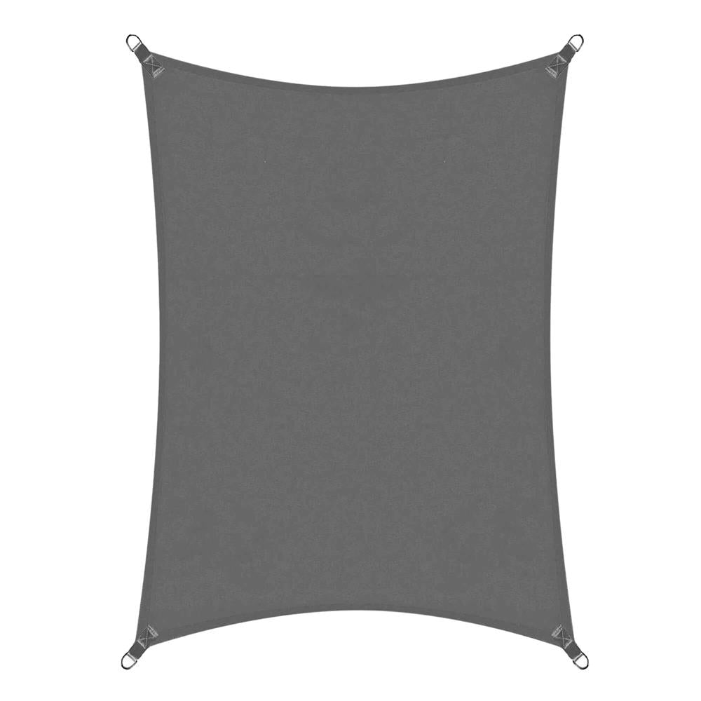 Prelata umbrire 4x3 m pentru terasa sau balcon, impermeabila, protectie UV, gri