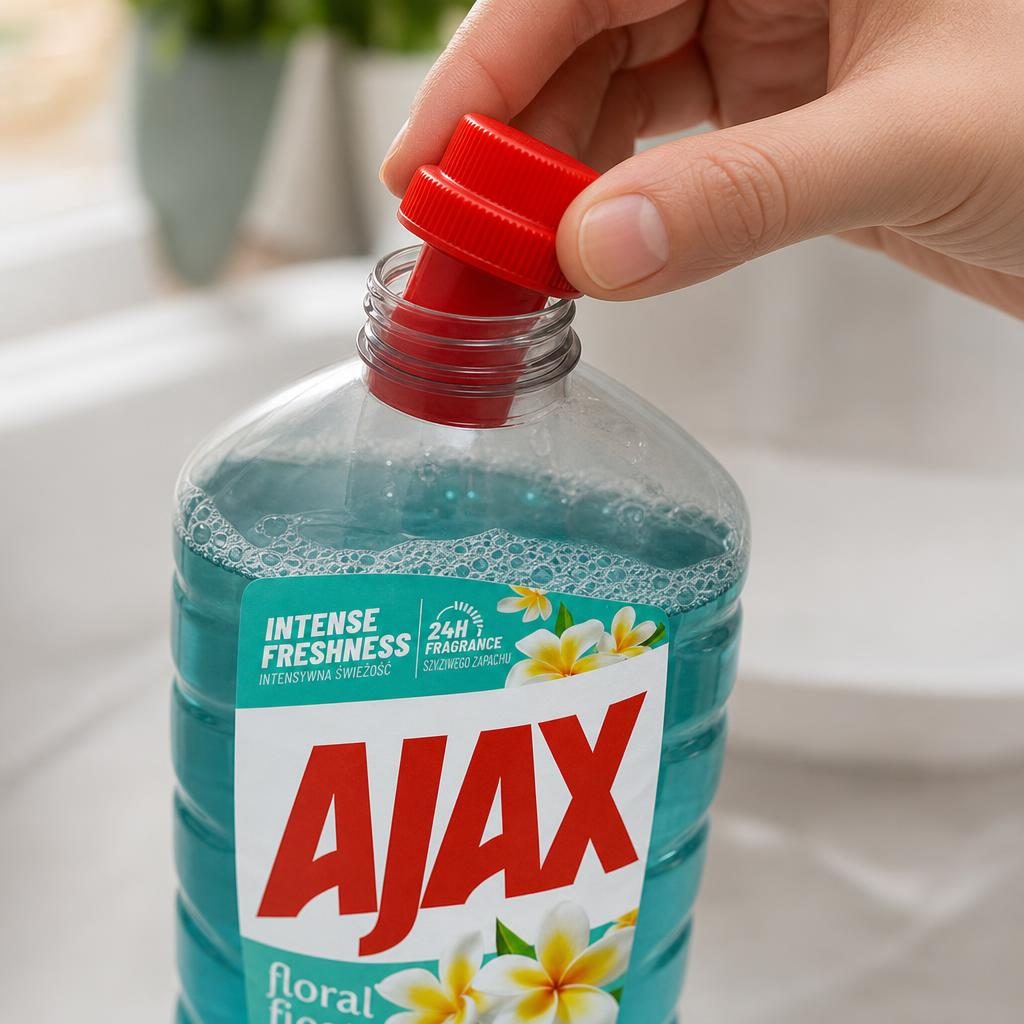 Solutie Ajax pentru Pardoseli, 1 L, Aroma Lagoon Flowers