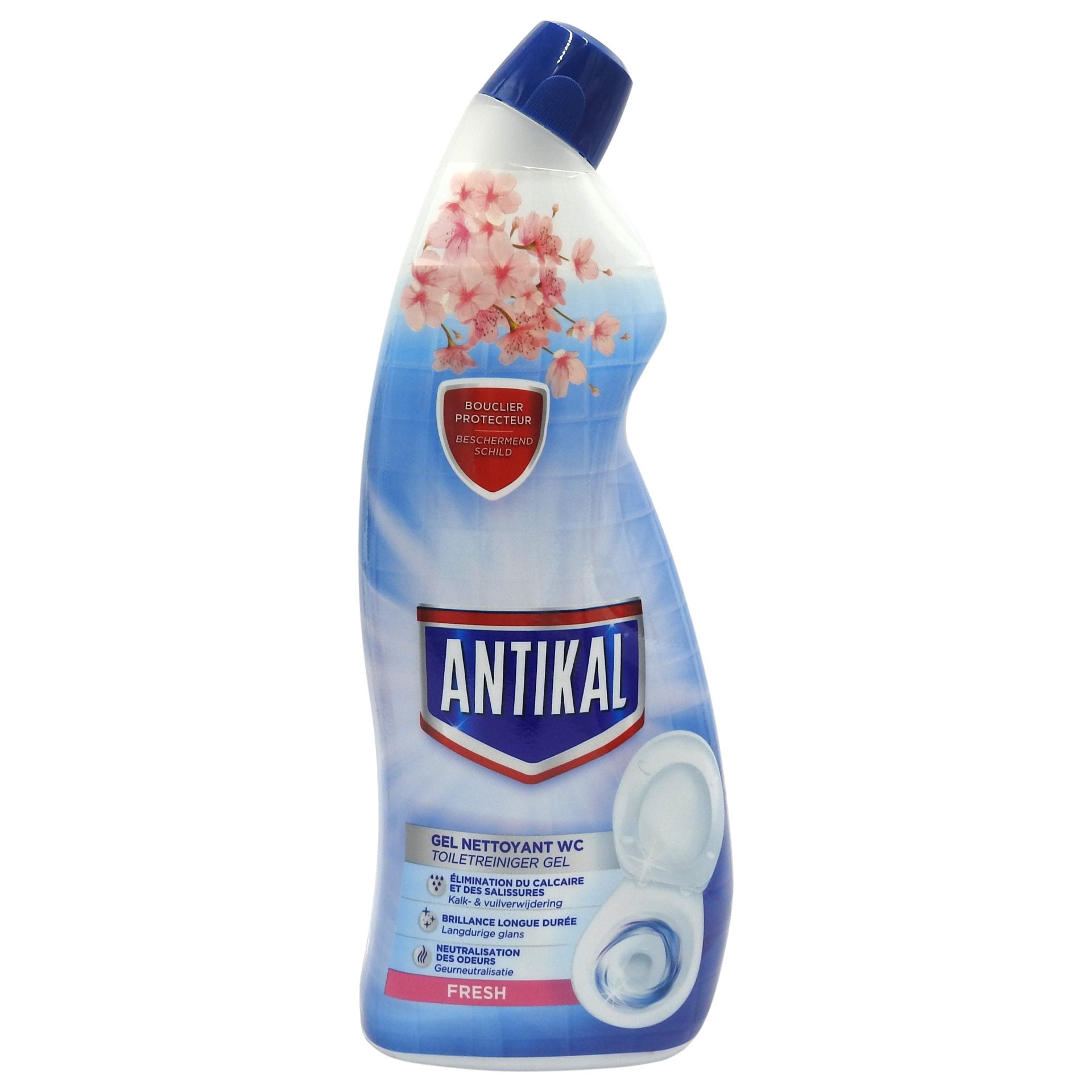 Solutie, Antikal, Anti Calcar Gel WC 750 ml Fresh