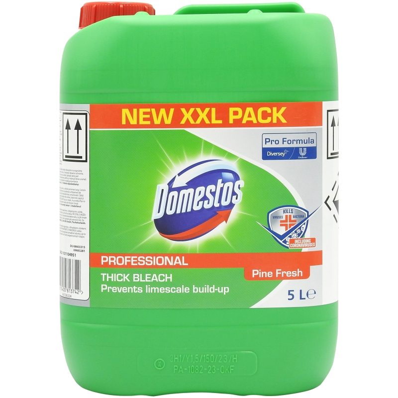 Domestos Professional Pine Fresh – Detergent Lichid Dezinfectant, 5 L