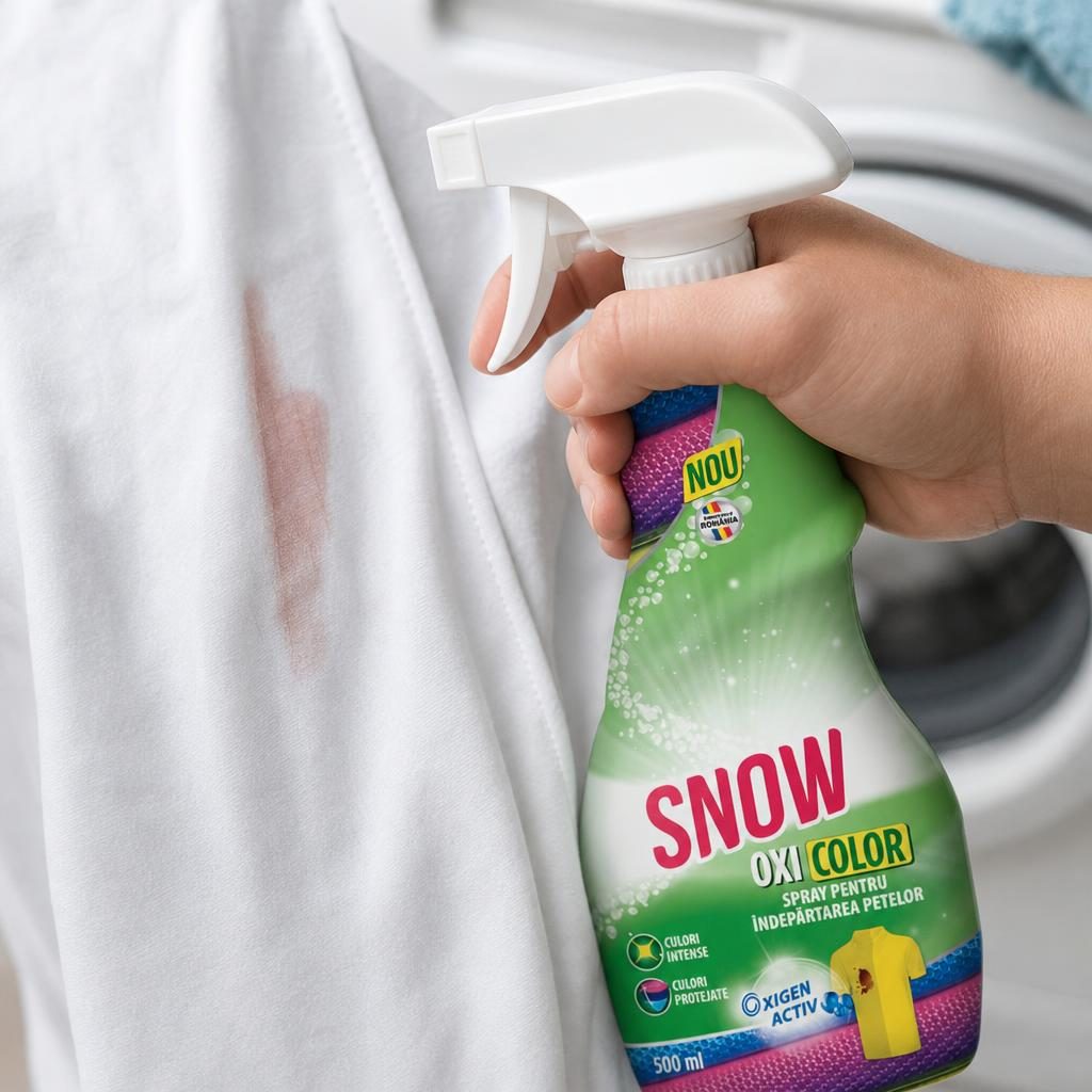 Solutie pentru Pete, Snow, Spray 500 ml Oxi Color