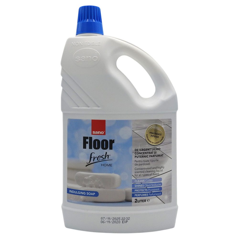Solutie, Sano, Pardoseli 2 L Floor Fresh Home Indulging Sapun