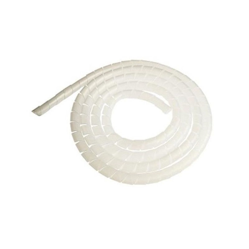 Organizator spiralat cabluri 9 - 50mm, alb , (25m) -ELEMATIC, "SP 9"