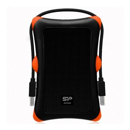 HDD extern portabil SILICON POWER Armor A30 1TB Anti-shock USB 3.0 negru 
