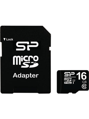 SILICON POWER CARD DE MEMORIE MicroSDHC SP 16GB CL10 