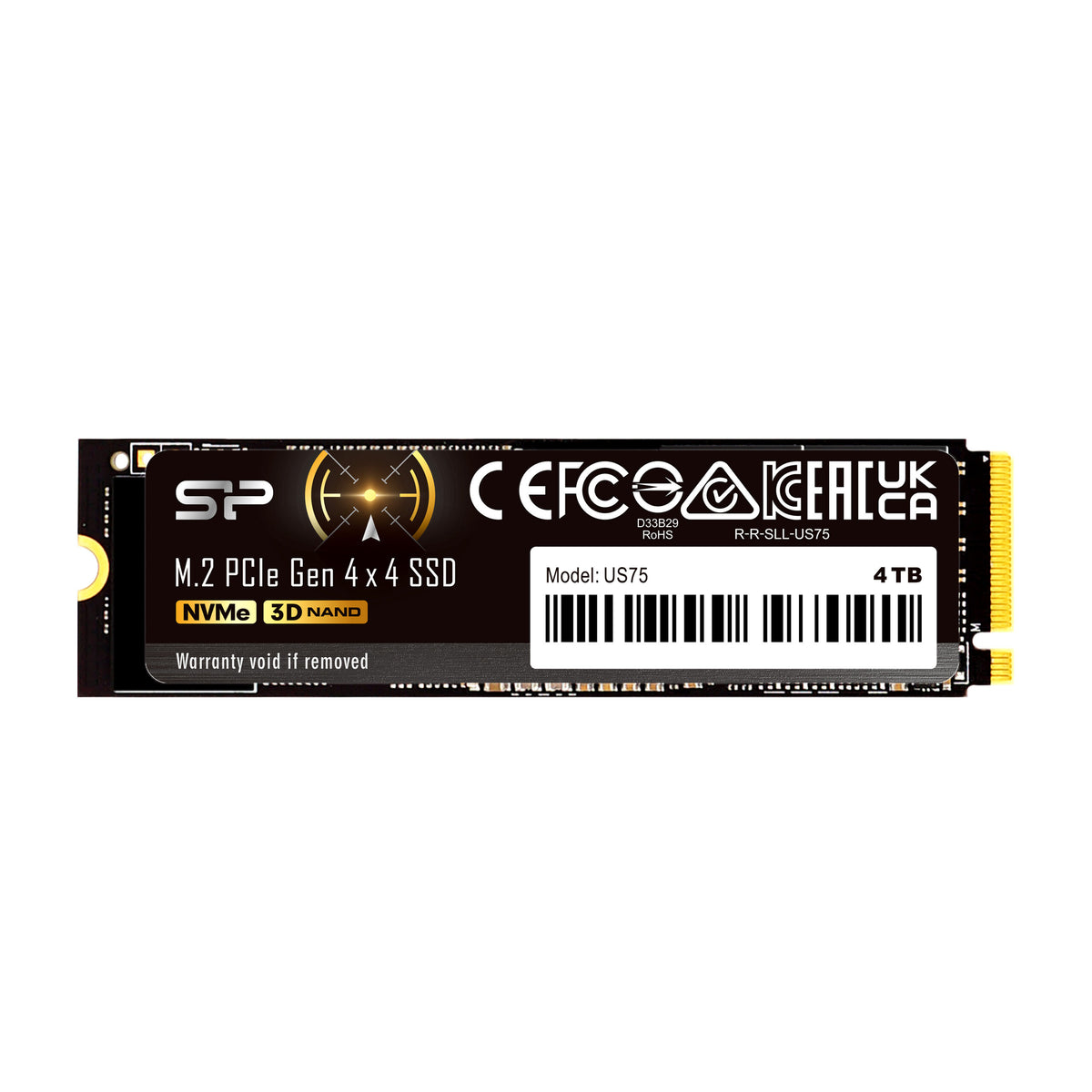 SILICON POWER US75 1TB PCI Express 4.0 x4 M.2 2280 