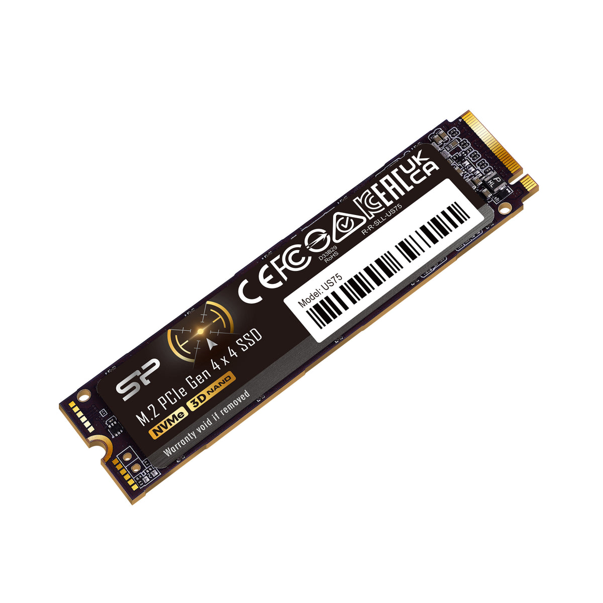SILICON POWER US75 1TB PCI Express 4.0 x4 M.2 2280 
