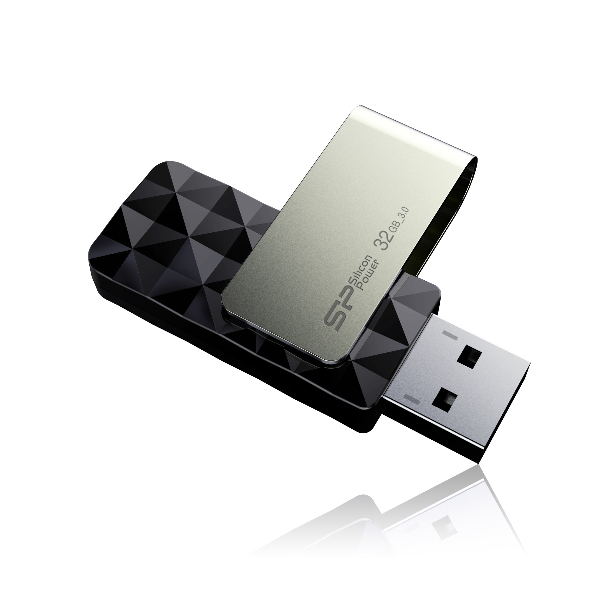 Memorie USB USB Blaze B30 32GB USB 3.0 Black "SP032GBUF3B30V1K"