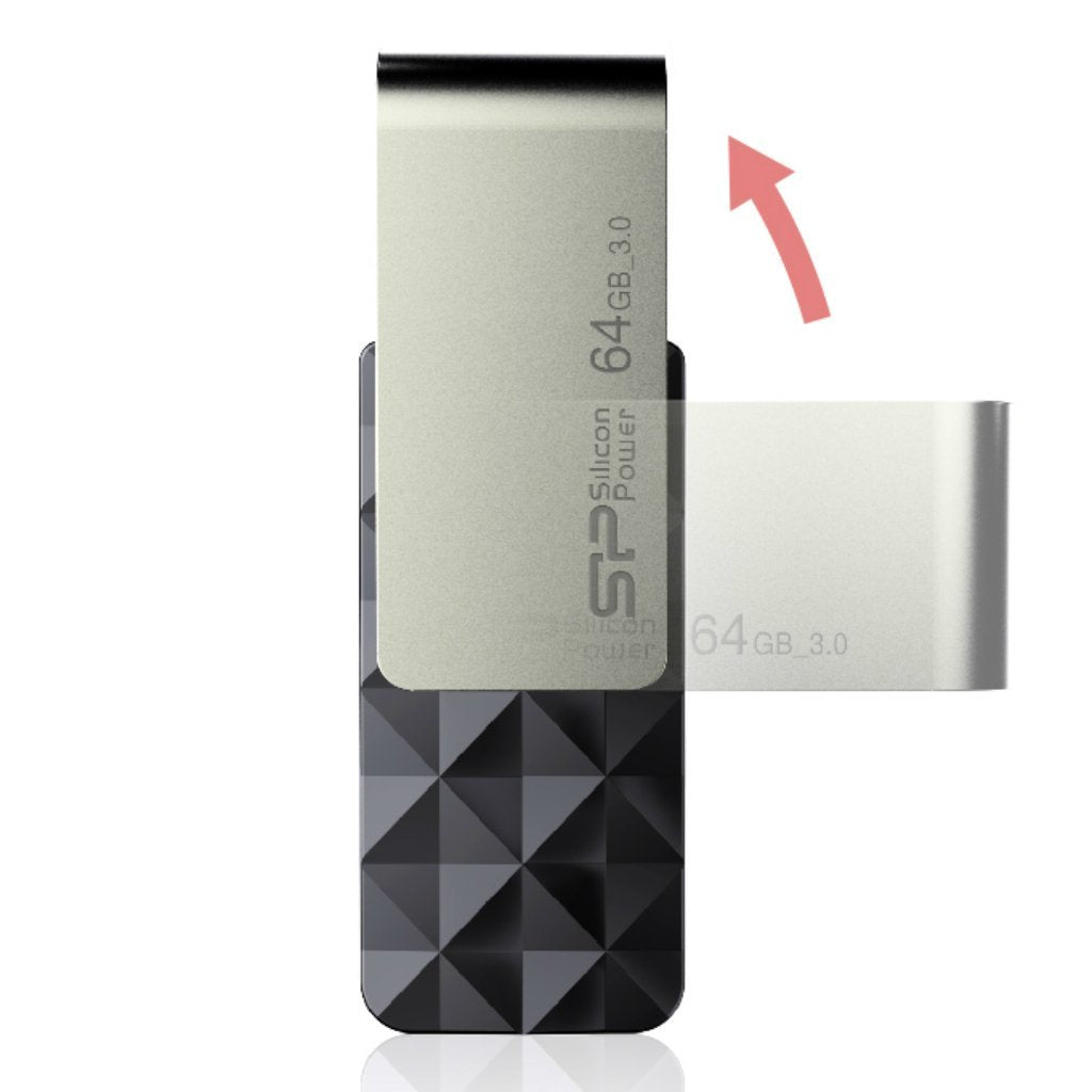 Memorie USB USB Blaze B30 32GB USB 3.0 Black "SP032GBUF3B30V1K"