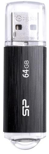 USB Flash Drive SP, Ultima U02, 2.0, 64GB, Negru "SP064GBUF2U02V1K"