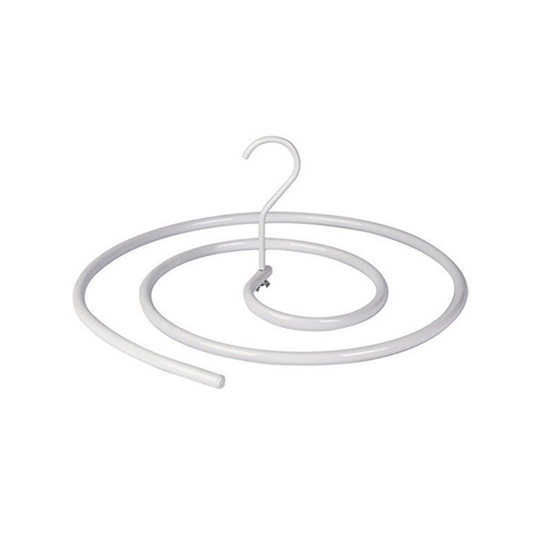 Uscator de Rufe Spiralat, din Otel Inoxidabil de 10 mm, Detasabil, 40 x 43 x 18 cm, Alb