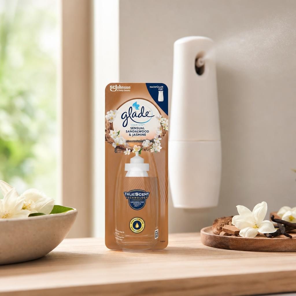 Spray, Glade Sense si, Rezerva 18 ml Sensual Sandalwood
