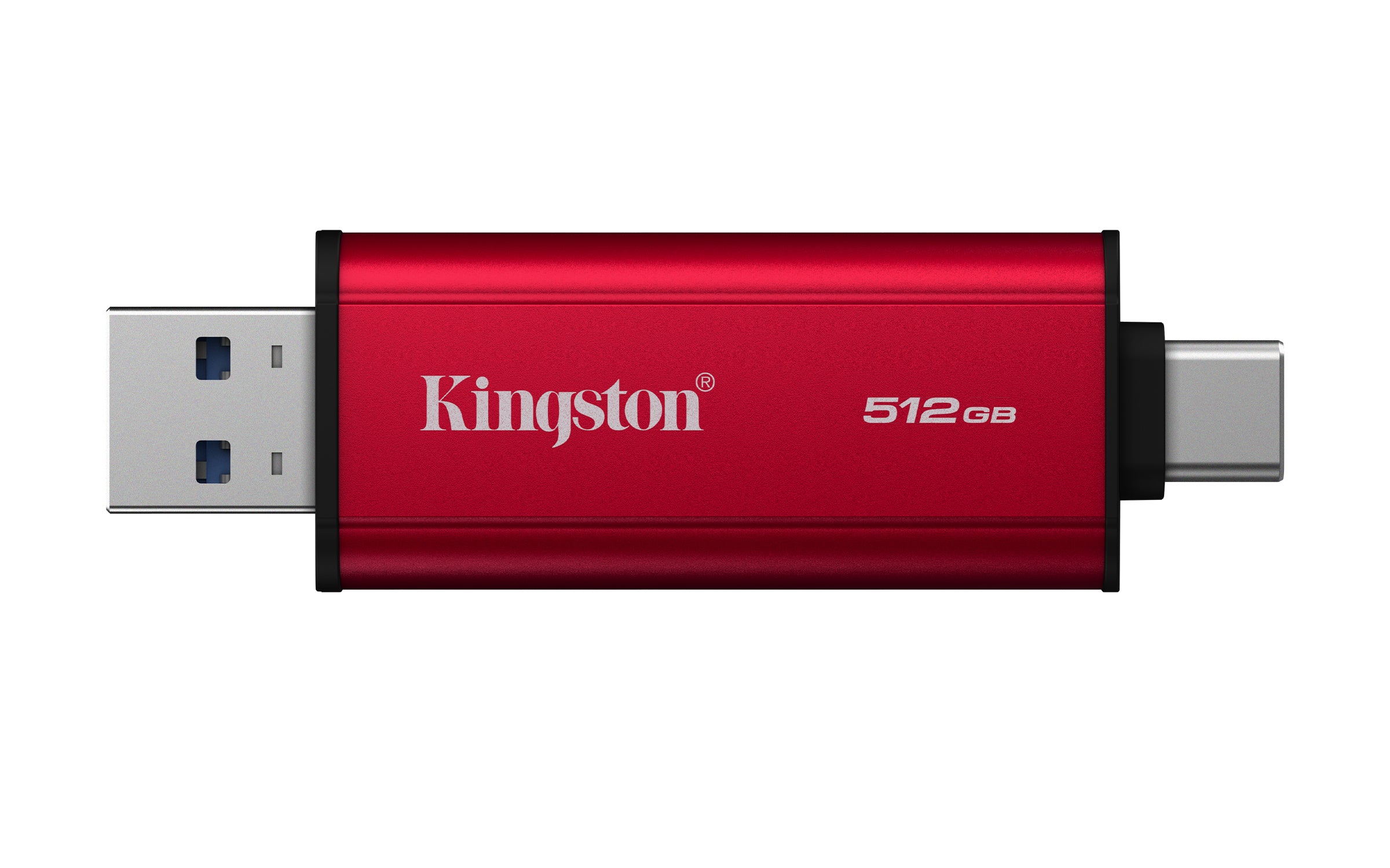 KINGSTON 512GB Dual USB-A/C Portable SSD Up to 1050MB/s USB 3.2 Gen 2 "SPSD/512GB"