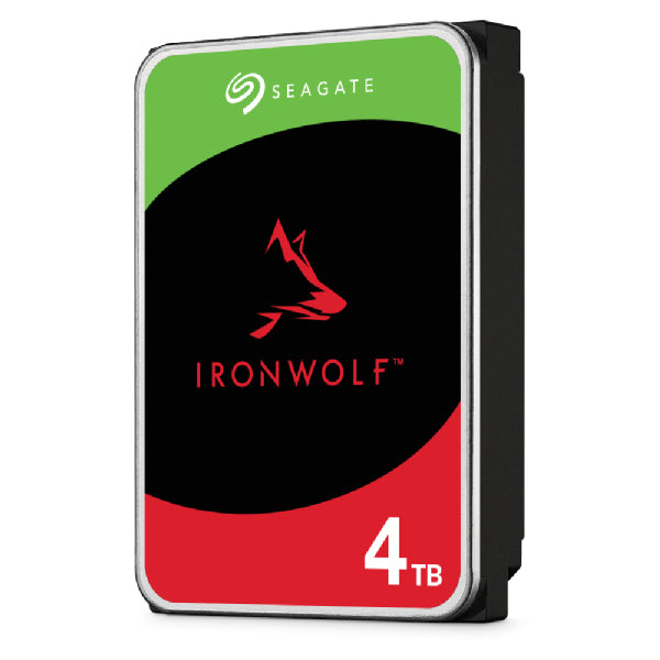 Bundle SEAGATE NAS HDD 8x4TB IronWolf 5400rpm 6Gb/s SATA 256MB cache 3.5inch 24x7 CMR for NAS and RAID rackmount systems BLK 