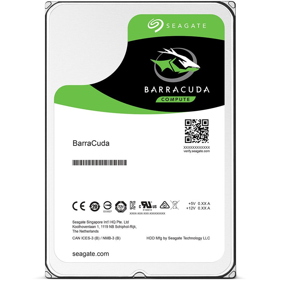 HDD notebook Seagate 500 GB, Barracuda, 5400 rpm, buffer 128 MB, 6 Gb/s, S-ATA 3, 
