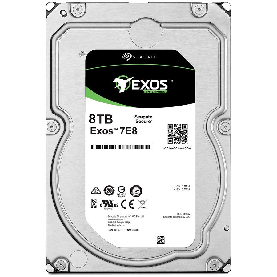 HDD Seagate 8TB, Exos 7E8, 7.200 rpm, buffer 512 MB, pt server, 