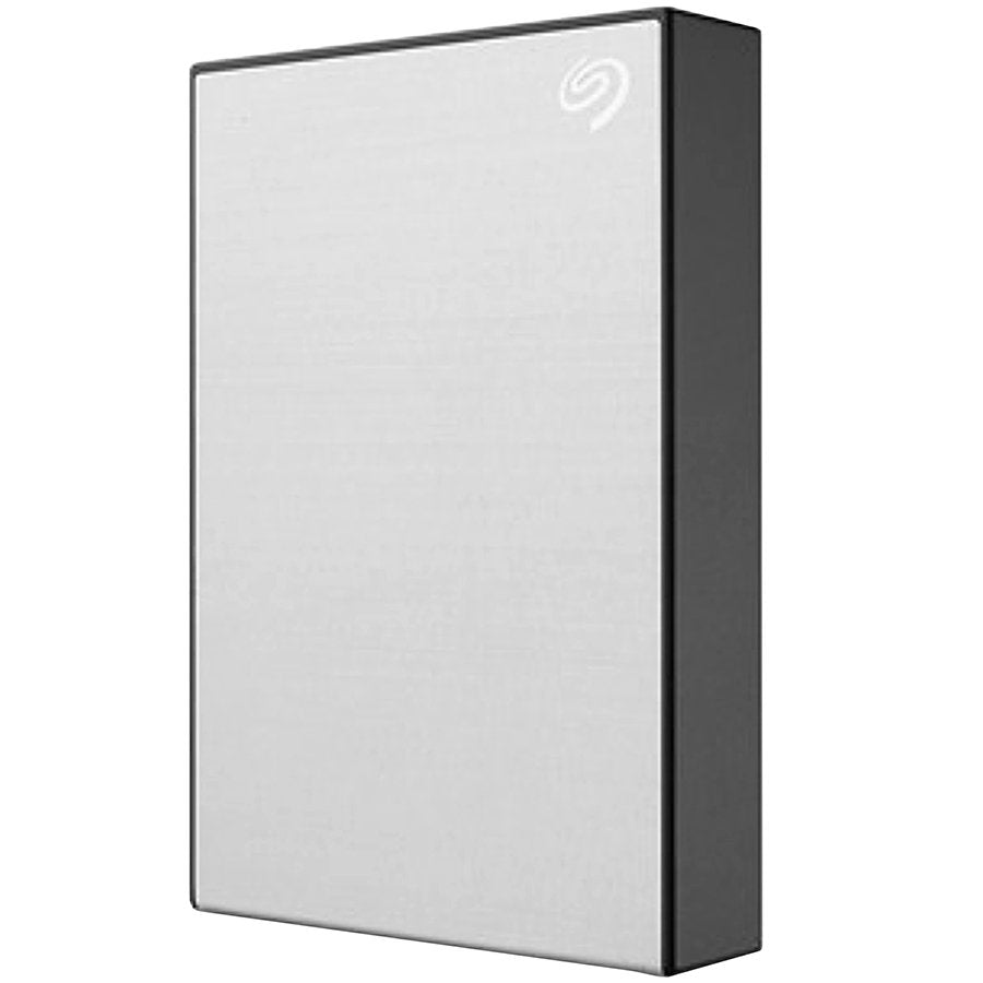 Seagate One Touch Potable 4TB USB 3.0 compatible with MAC and PC including data recovery service silver, 