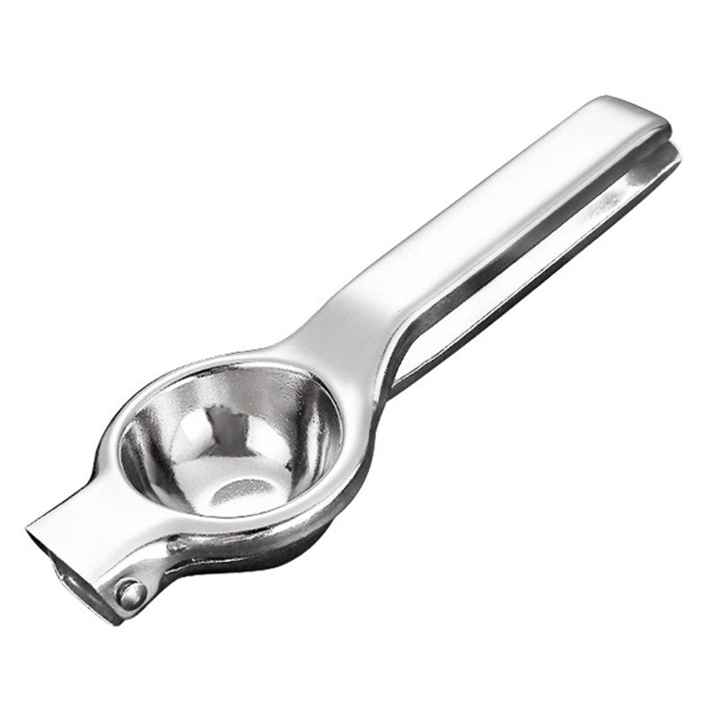 Storcator de Citrice Manual, Storcator de Fructe Moi, Rezistent, Usor de Folosit si Depozitat, Durabil, Calitativ, 20.5 x 7cm, Inox, Argintiu