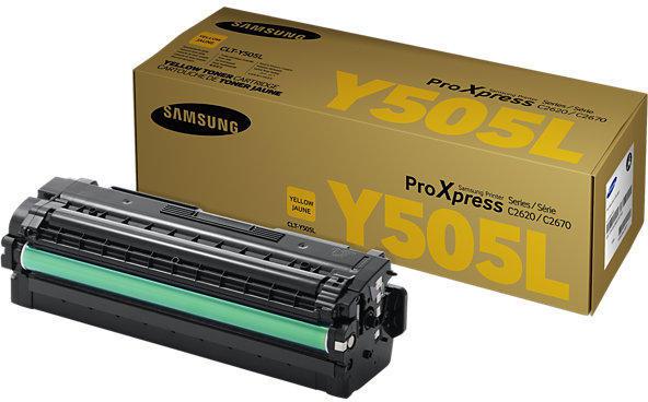 Toner Original Samsung Yellow, Y505L, pentru SL-C2620DW| C2670FW|, 3.5K, , "SU512A"
