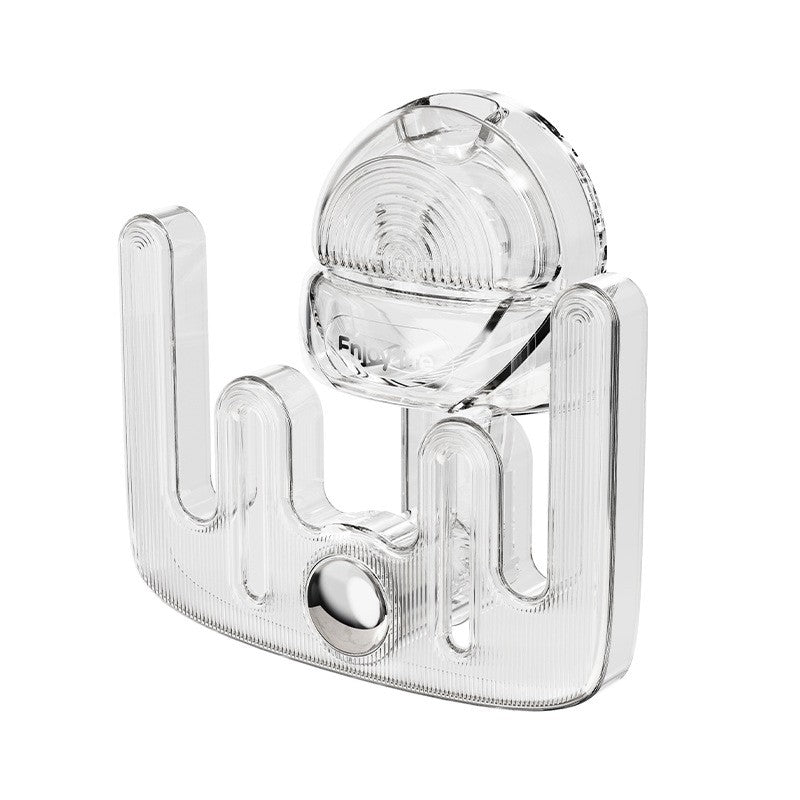 Suport pentru Incaltamintea de Casa, fara Perforare, Montare pe Perete, Prindere Adeziva, 11.6x11x4.8cm, Transparent