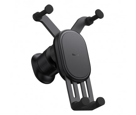 SUPORT AUTO Baseus Stable Gravitational pt. SmartPhone, fixare grila ventilatie, negru "SUWX020001" - 6932172619756