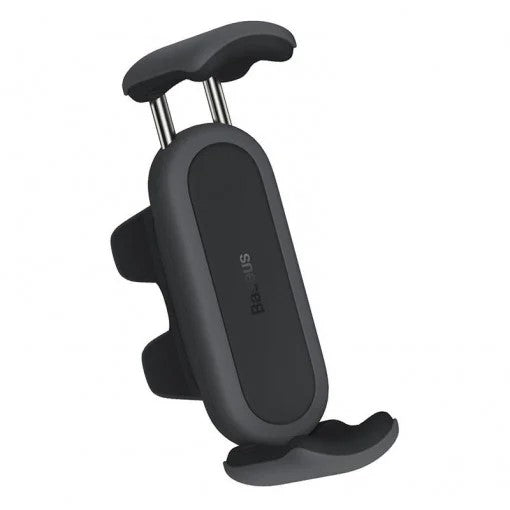 SUPORT AUTO Baseus Steel Cannon pt. SmartPhone, fixare grilaj ventilatie, corp metalic, negru "SUGP000001" - 6932172612207