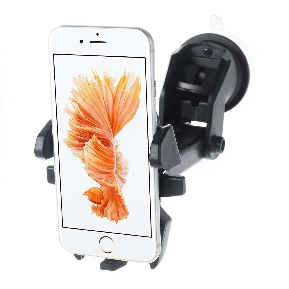 Suport auto cu brat telescopic pentru telefon BK0045-C, Negru