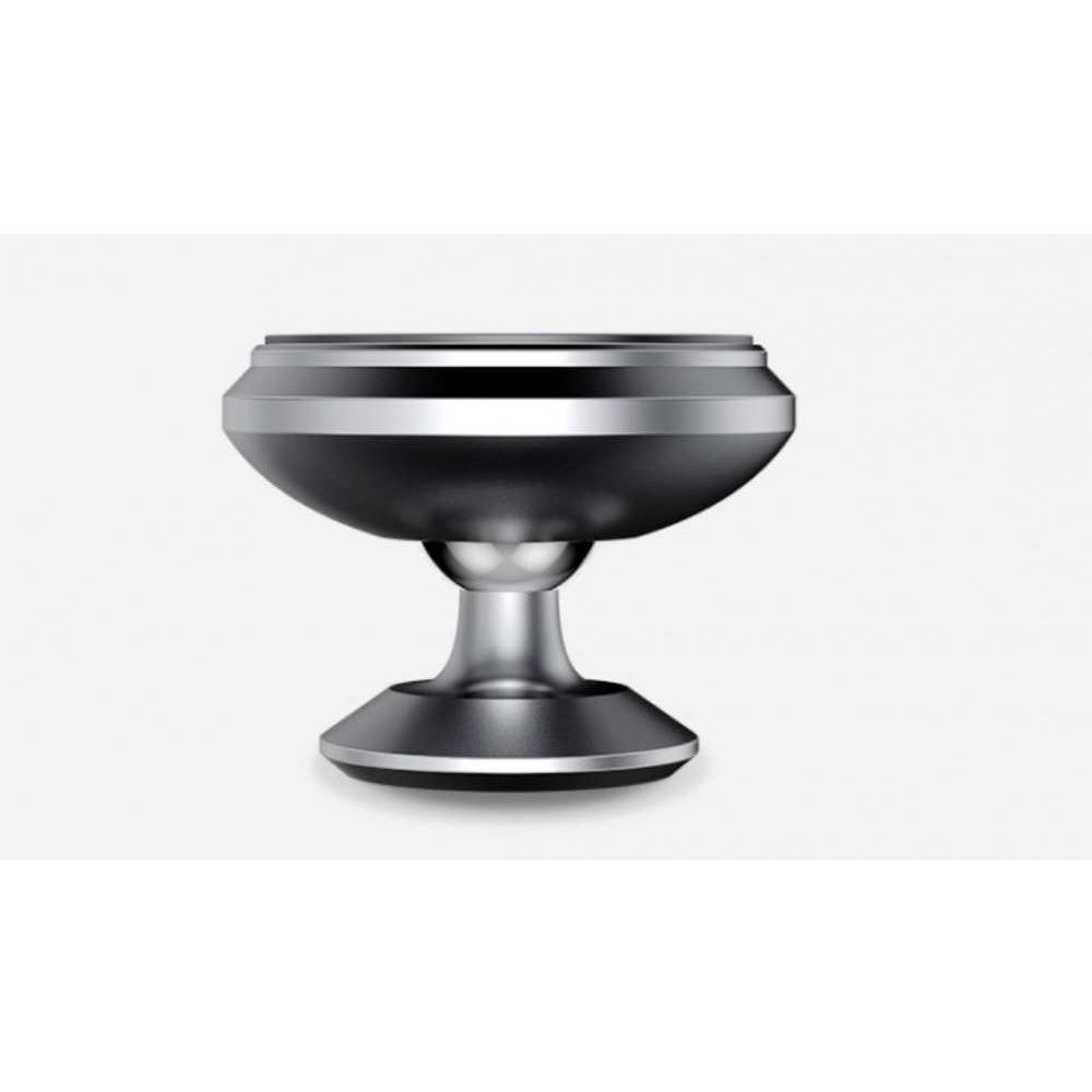 Suport auto magnetic rotire 360 grade V2 pentru telefon, Negru