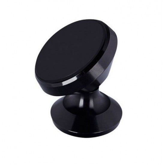 Suport auto magnetic rotire 360 grade V2 pentru telefon, Negru