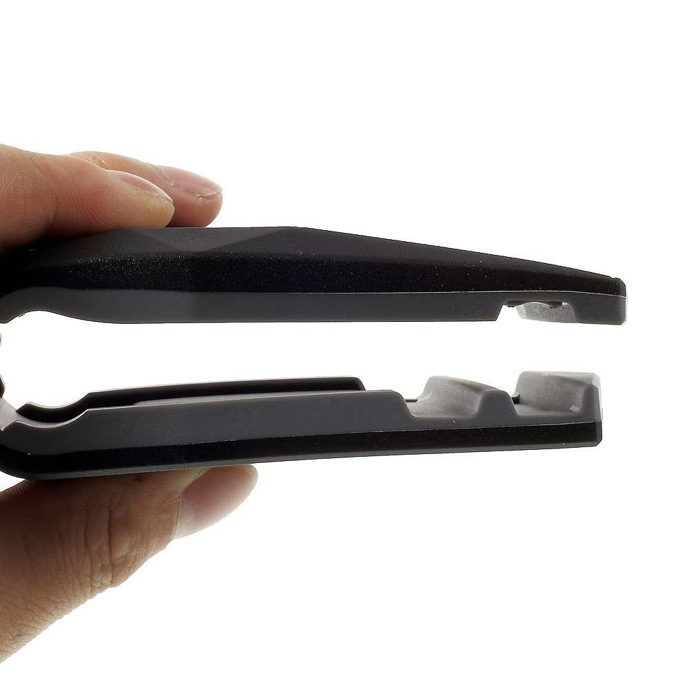 Suport auto pentru telefon A12 Alligator Clip, Negru