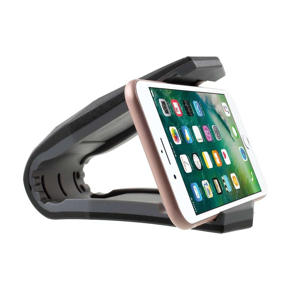 Suport auto pentru telefon A12 Alligator Clip, Negru
