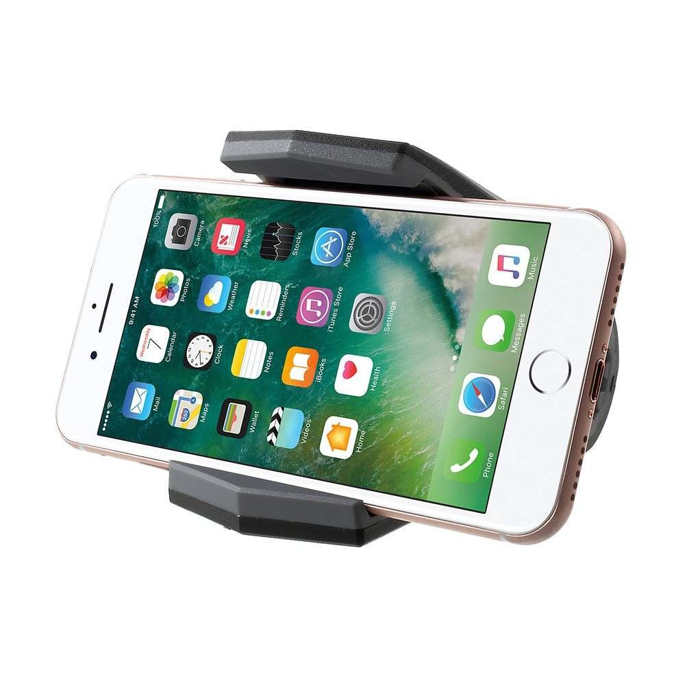 Suport auto pentru telefon A12 Alligator Clip, Negru