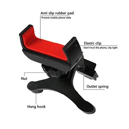 Suport auto pentru telefon BK017-, Negru