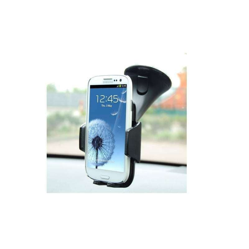 Suport auto pentru telefon BK18-C Flippy, Negru