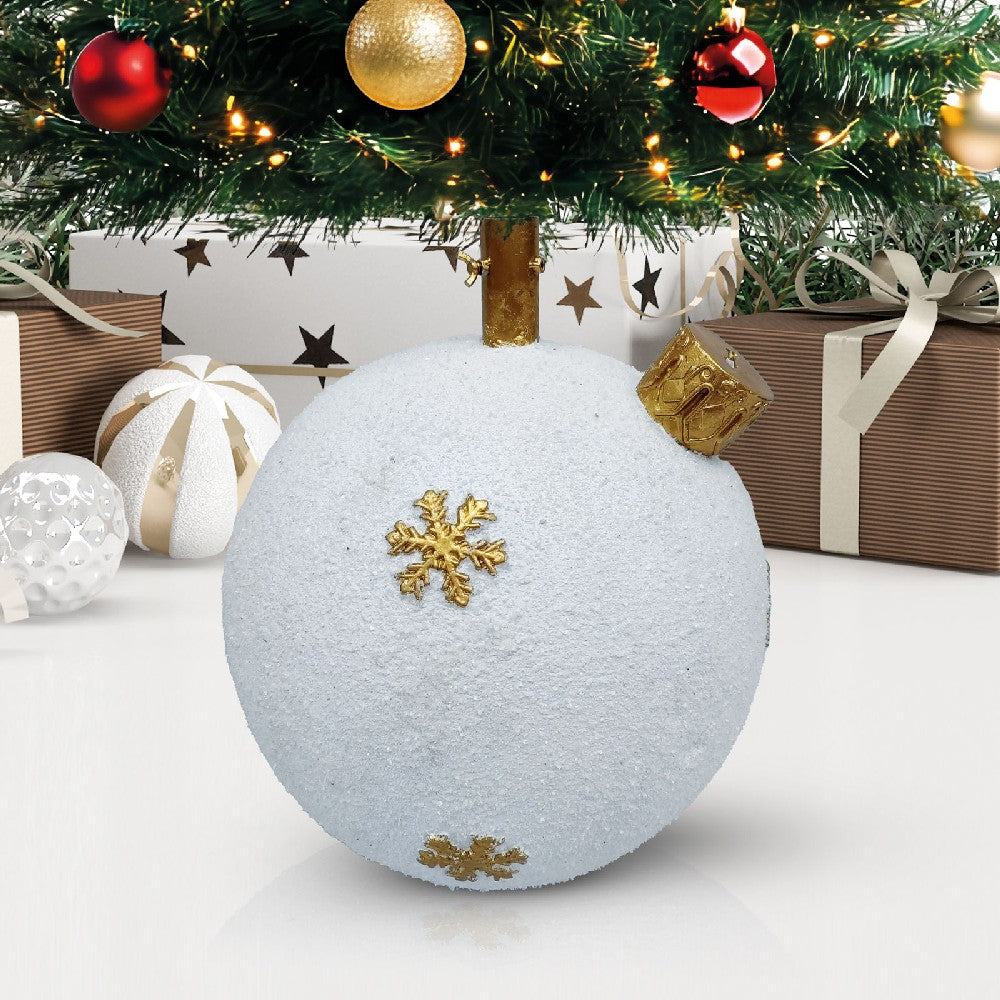 Suport Brad Crăciun - Glob Ornamental - Piatră - 41 x 41 x 47 cm