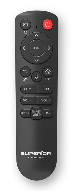 TELECOMANDA UNIVERSALA Superior, bluetooth, functie pointer ecran si comenzi vocale, compatibila televizoare LG, bateriile (2 x AAA) nu sunt incluse, negru "SUPTBB001"
