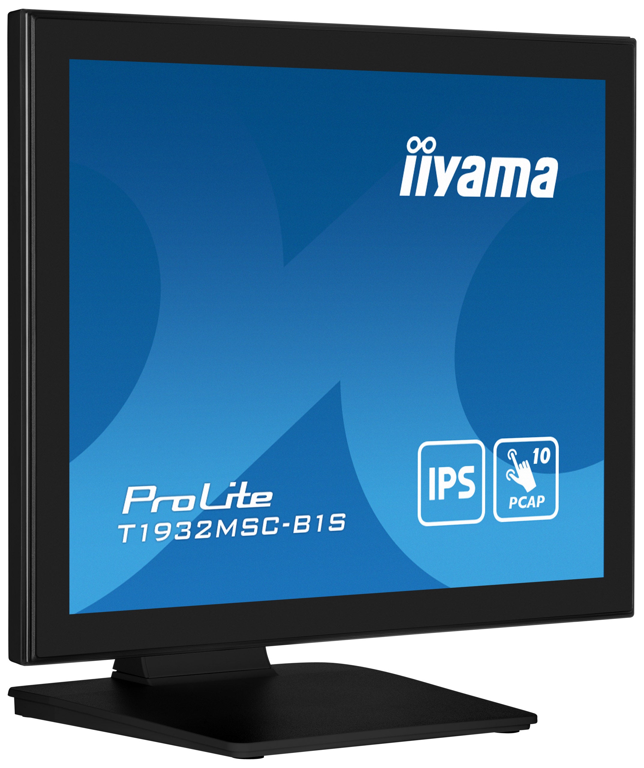 IIYAMA Monitor LED T1932MSC-B1S 19"" 10pt IPS TOUCH 1280 x 1024 14ms 250 cd/m2 projective capacitive IP54 VGA HDMI DP "T1932MSC-B1S"