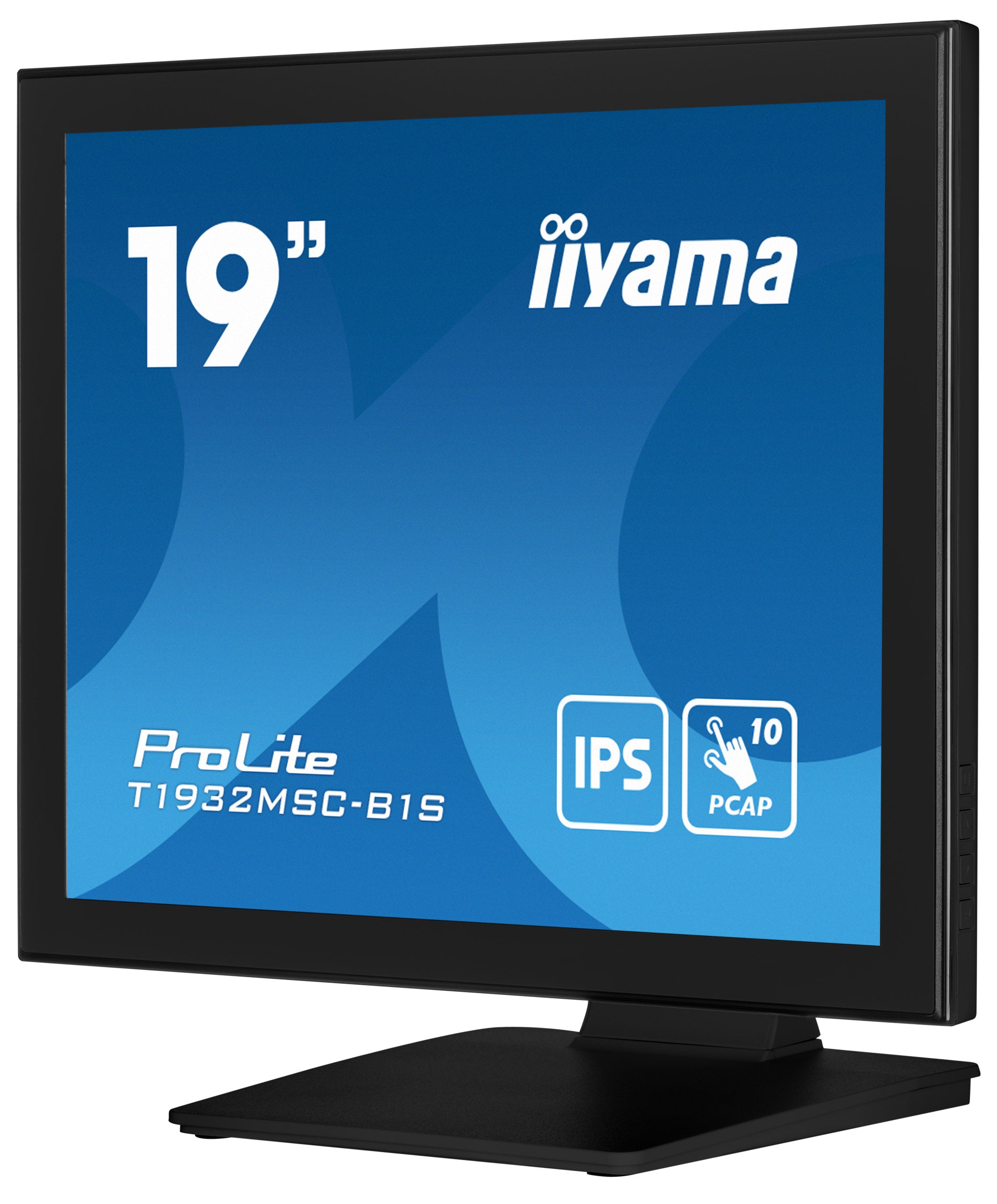 IIYAMA Monitor LED T1932MSC-B1S 19"" 10pt IPS TOUCH 1280 x 1024 14ms 250 cd/m2 projective capacitive IP54 VGA HDMI DP "T1932MSC-B1S"