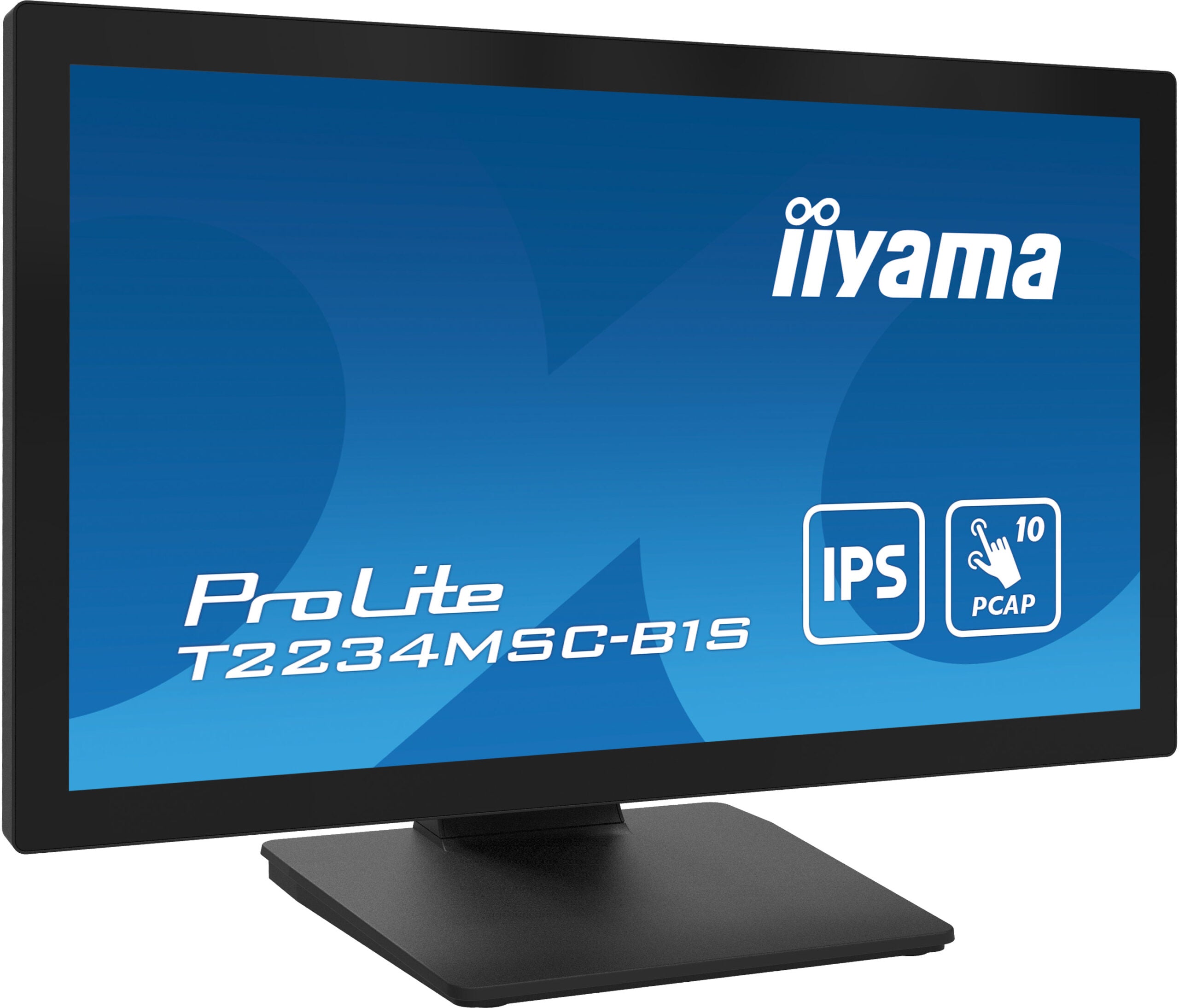 IIYAMA Monitor LED T2234MSC-B1S 22" Full HD 10pt touchscreen featuring IPS 350 cd/m2 1000:1 8ms projective capacitive VGA HDMI DP "T2234MSC-B1S"