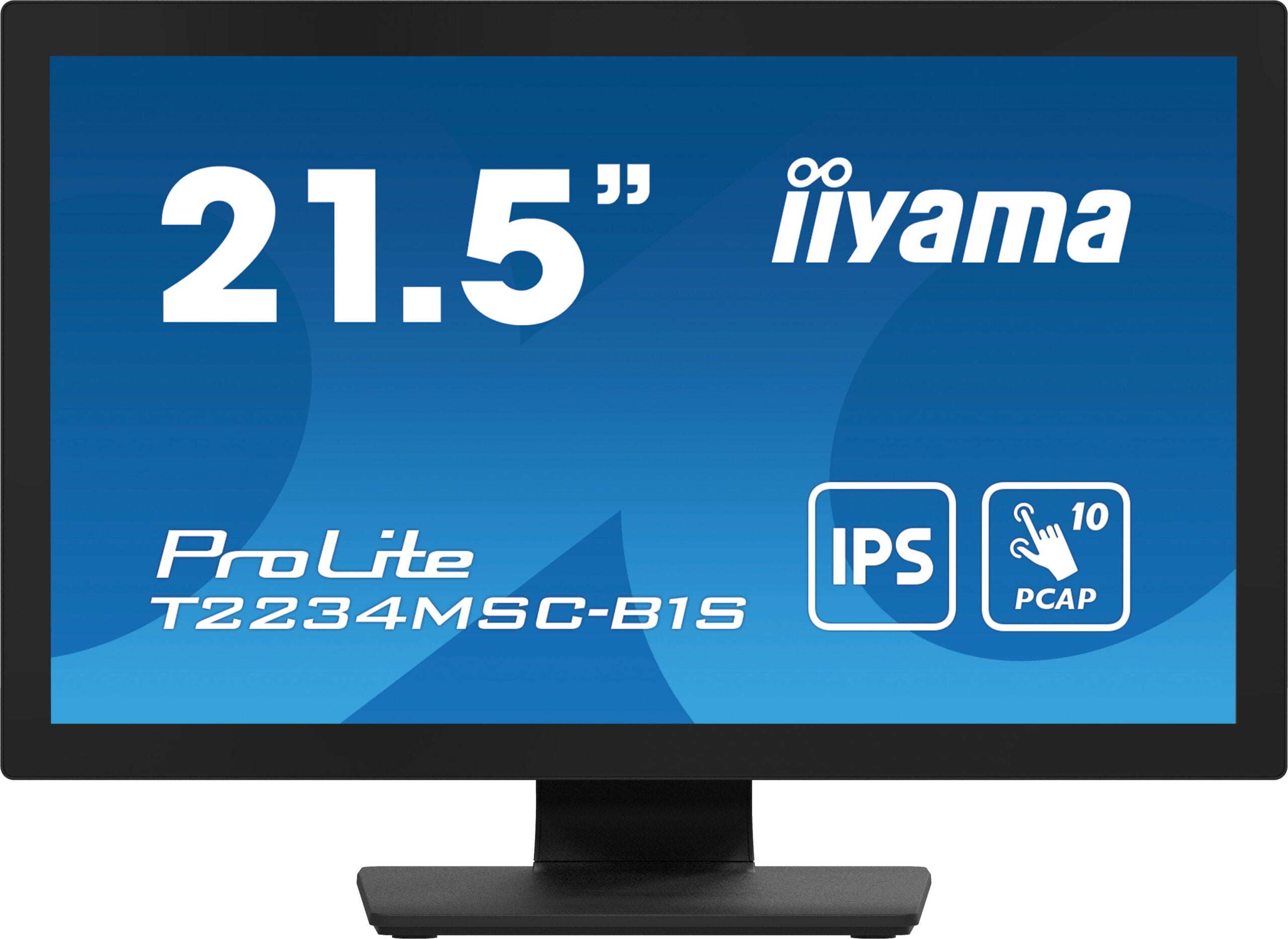 IIYAMA Monitor LED T2234MSC-B1S 22" Full HD 10pt touchscreen featuring IPS 350 cd/m2 1000:1 8ms projective capacitive VGA HDMI DP "T2234MSC-B1S"