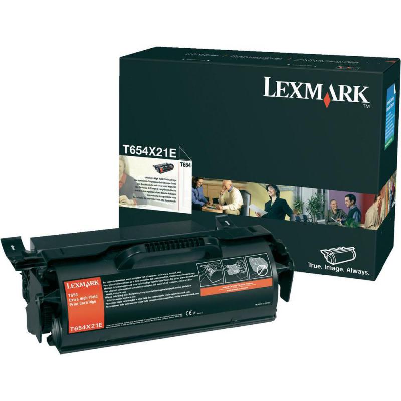 Toner Original Lexmark Black, T654X31E, pentru T654|T656, 36K, 