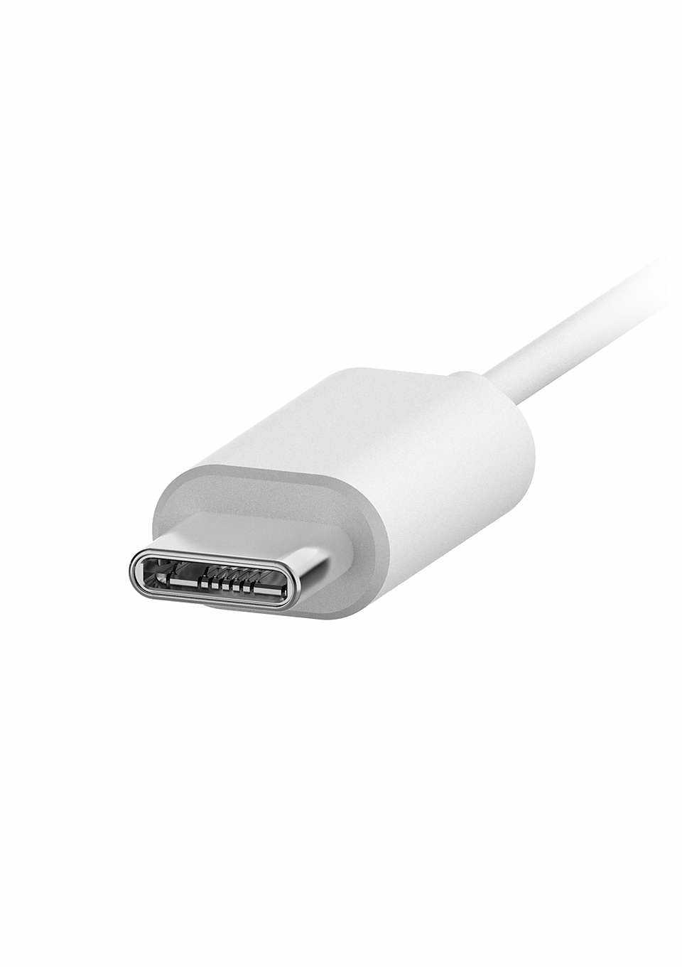 Casti TAE5008WT/00, USB-C, 1.2 m, Alb "TAE5008WT/00" (timbru verde 0.18 lei)