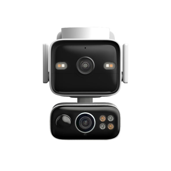 Cameră IP Exterior Tp-Link, dual lens 4K+4K (wide 165°+telephoto 6mm), pan/tilt 360°, alimentare solara inclusa, baterie