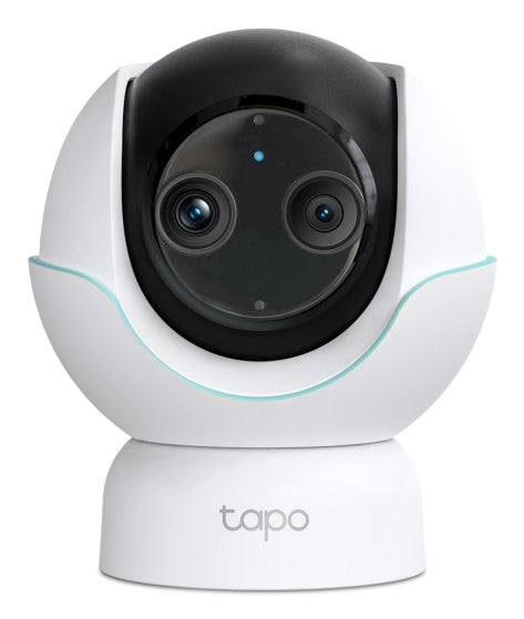 CAMERA IP TP-LINK, dual lens, baby monitor, wireless, cube, pt. interior 360 grade, dist. IR 9 m, tip lentila fixa 4 mm, 4 Mpx 2K, microfon, carcasa plastic, slot SD card, "Tapo C840"