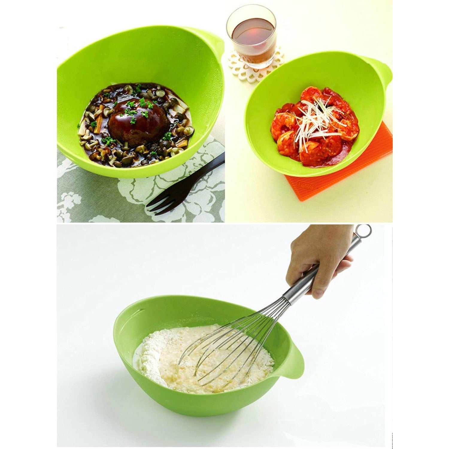Tava de Copt pentru Cuptor, pentru Paine, Peste, Legume, din Silicon, Pliabila, Multifunctionala, Forma pentru Preparare si Gatiere, 24.5x9 cm, Verde