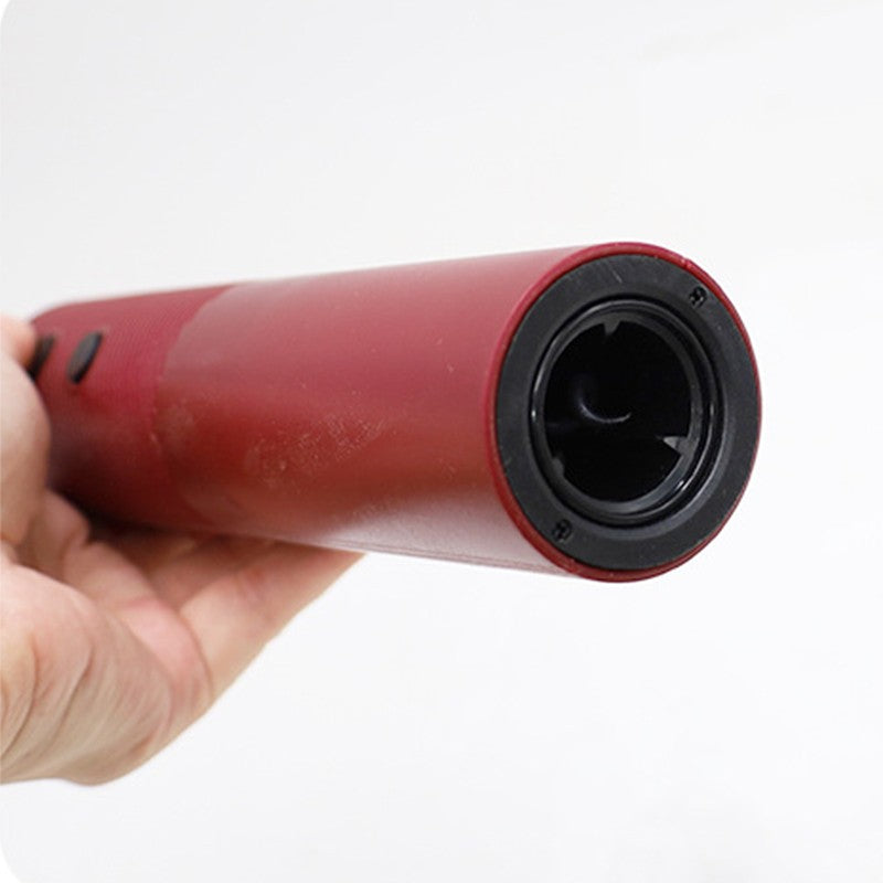 Tirbuson Electric, Deschizator Sticle de Vin, de Uz Casnic de Ultima Generatie, Reincarcabil prin Incarcare USB, 20 x 4.6 cm Rosu